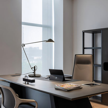 Adjustable Black Office Task Lamp