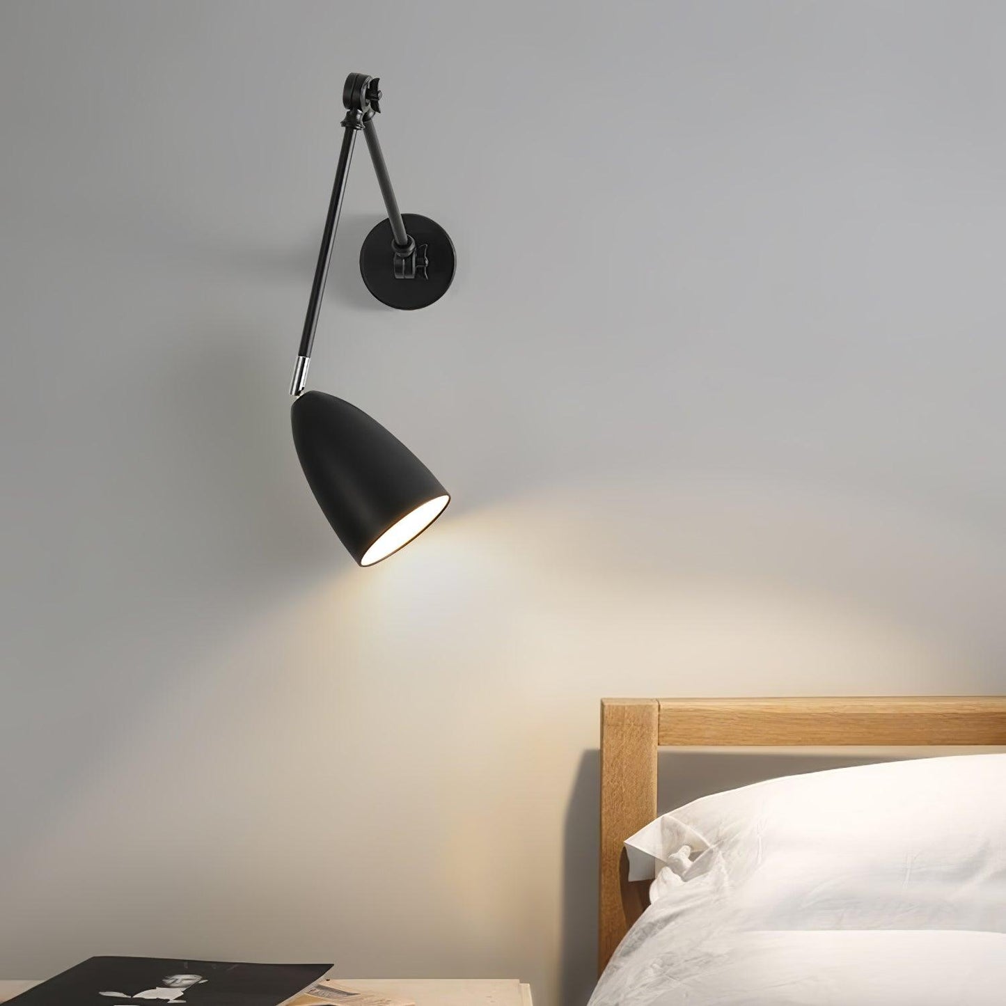 Adjustable Swing Arm Wall Lamp