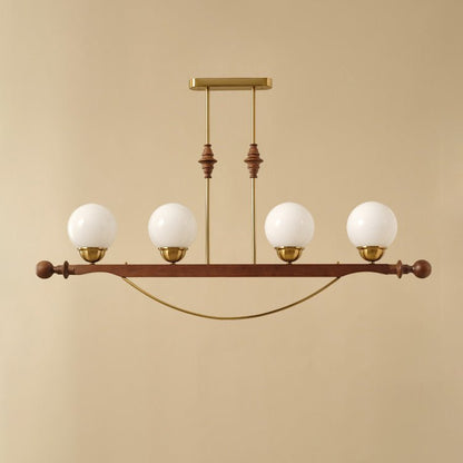 Adorned Linear Chandelier