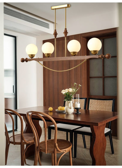 Adorned Linear Chandelier
