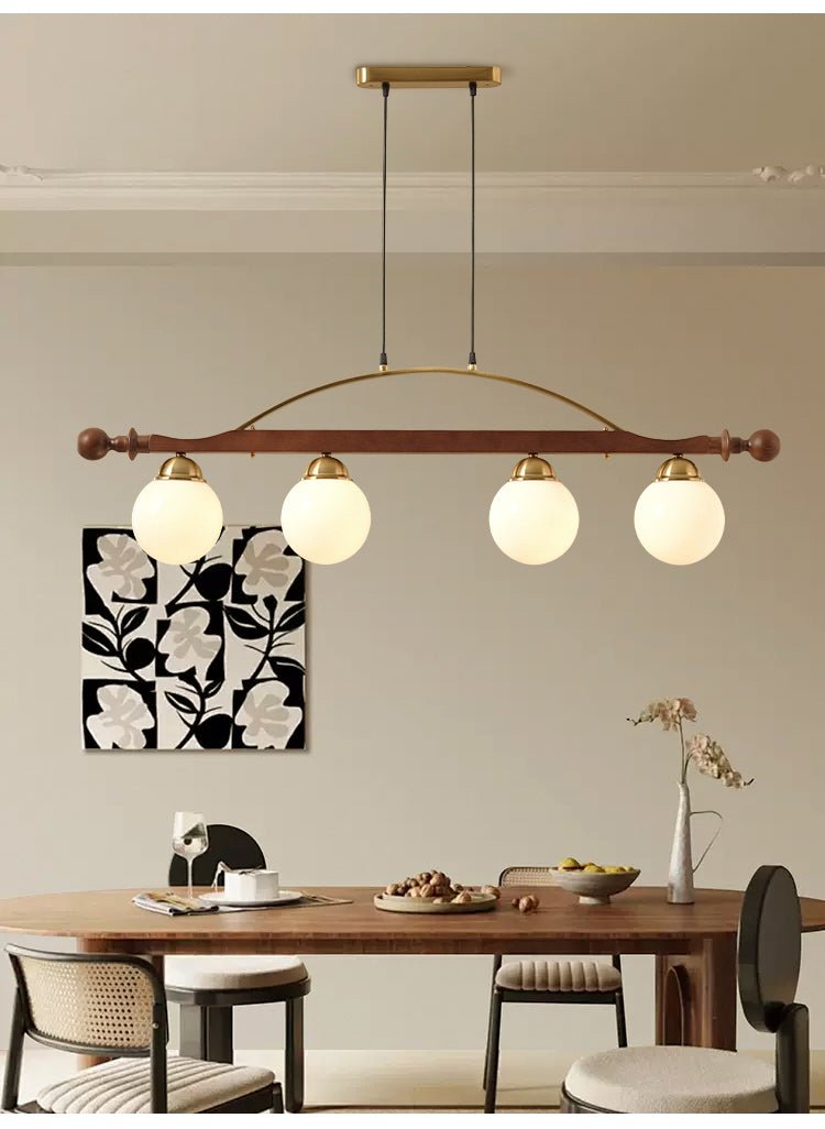 Adorned Linear Chandelier