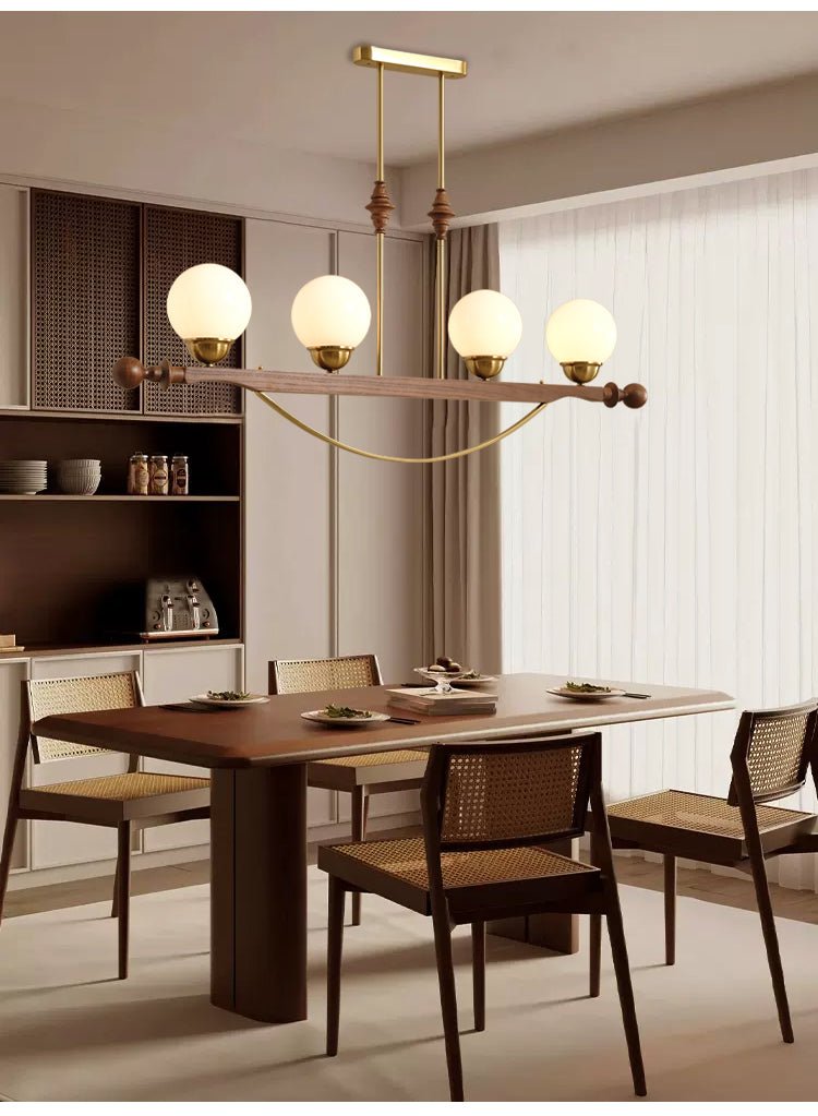 Adorned Linear Chandelier