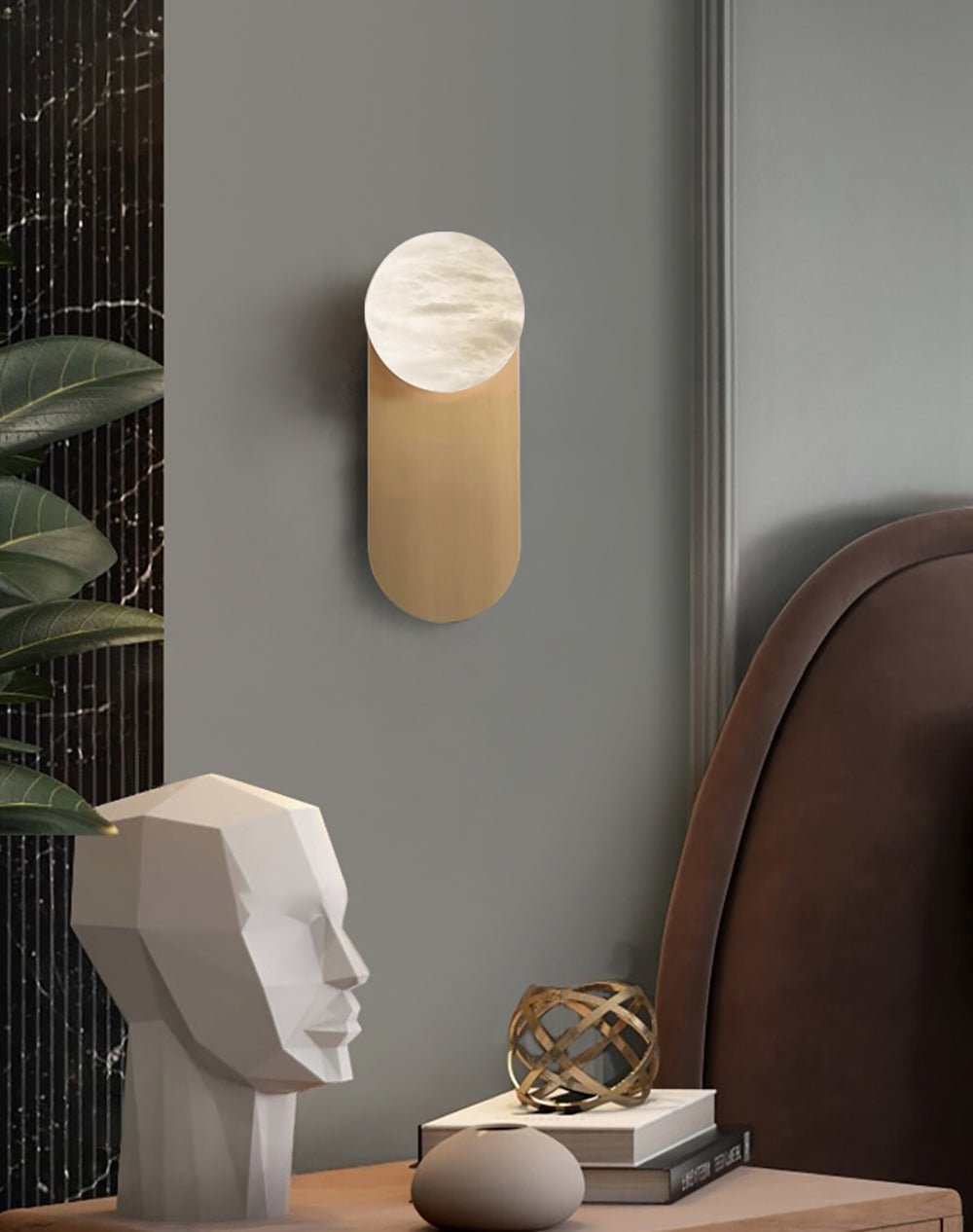 Adrion Alabaster Wall Light