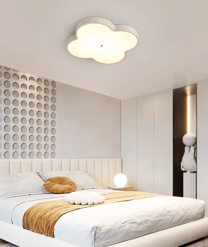 Aethel Cloud Travertine Ceiling Lamp