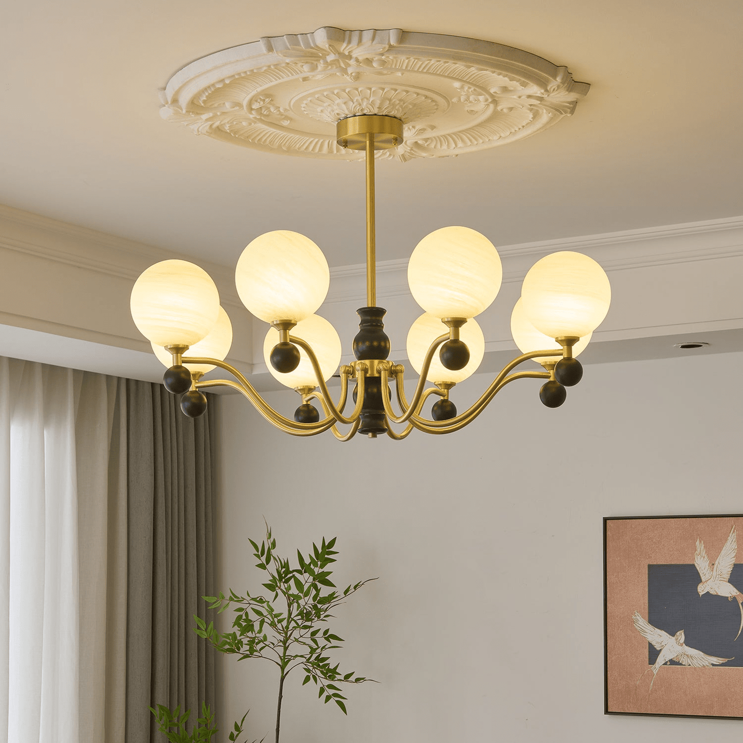 Aether Sphere Chandelier