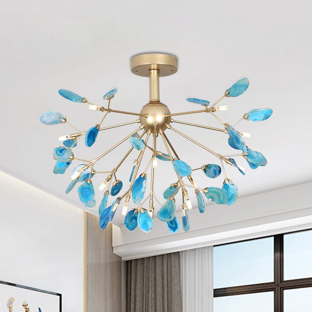 Agate Flake Chandelier