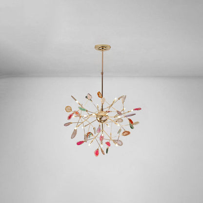 Agate Flake Chandelier