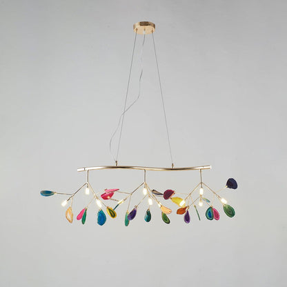 Agate Flake Chandelier