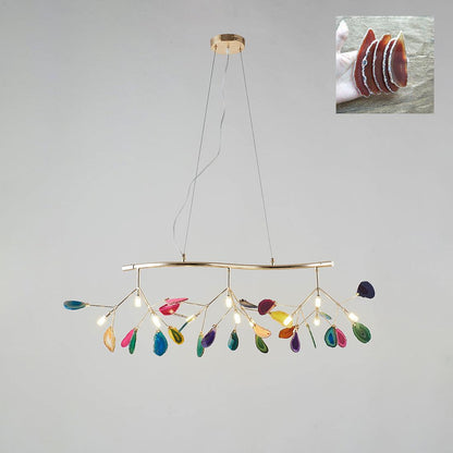 Agate Flake Chandelier