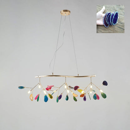 Agate Flake Chandelier