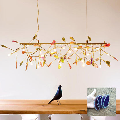 Agate Flake Chandelier