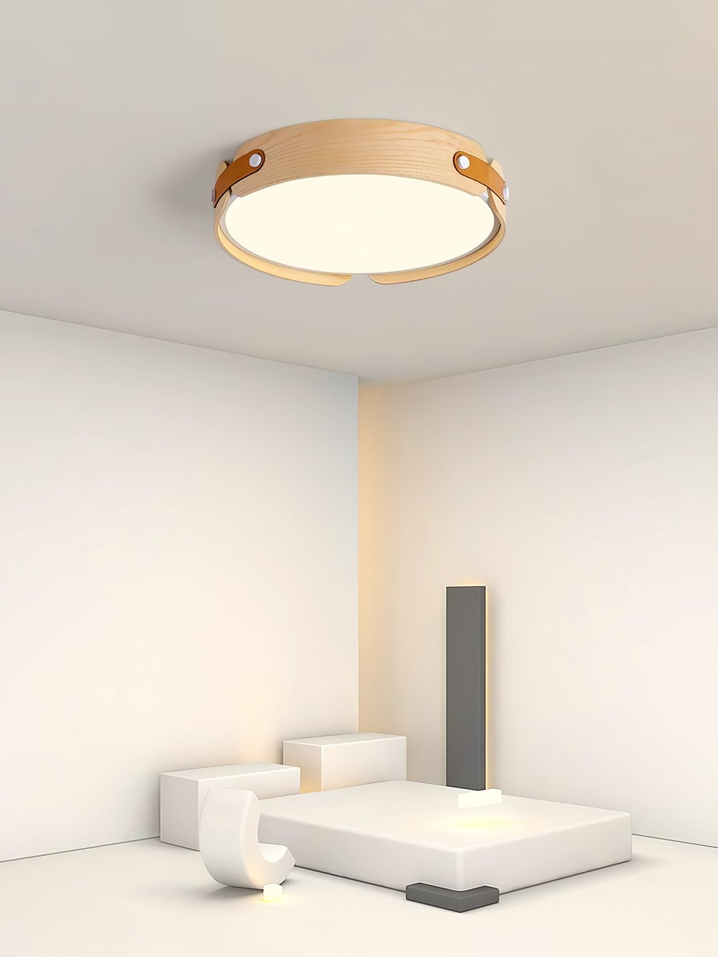 Aiwen Wood Ceiling Light