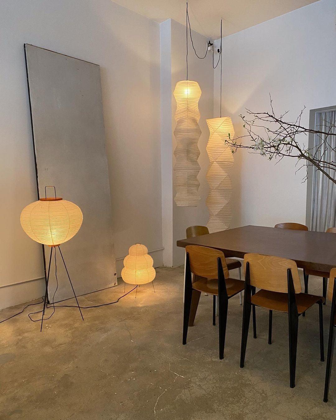 Rice Paper Free-standing Lamp Floor Lamp