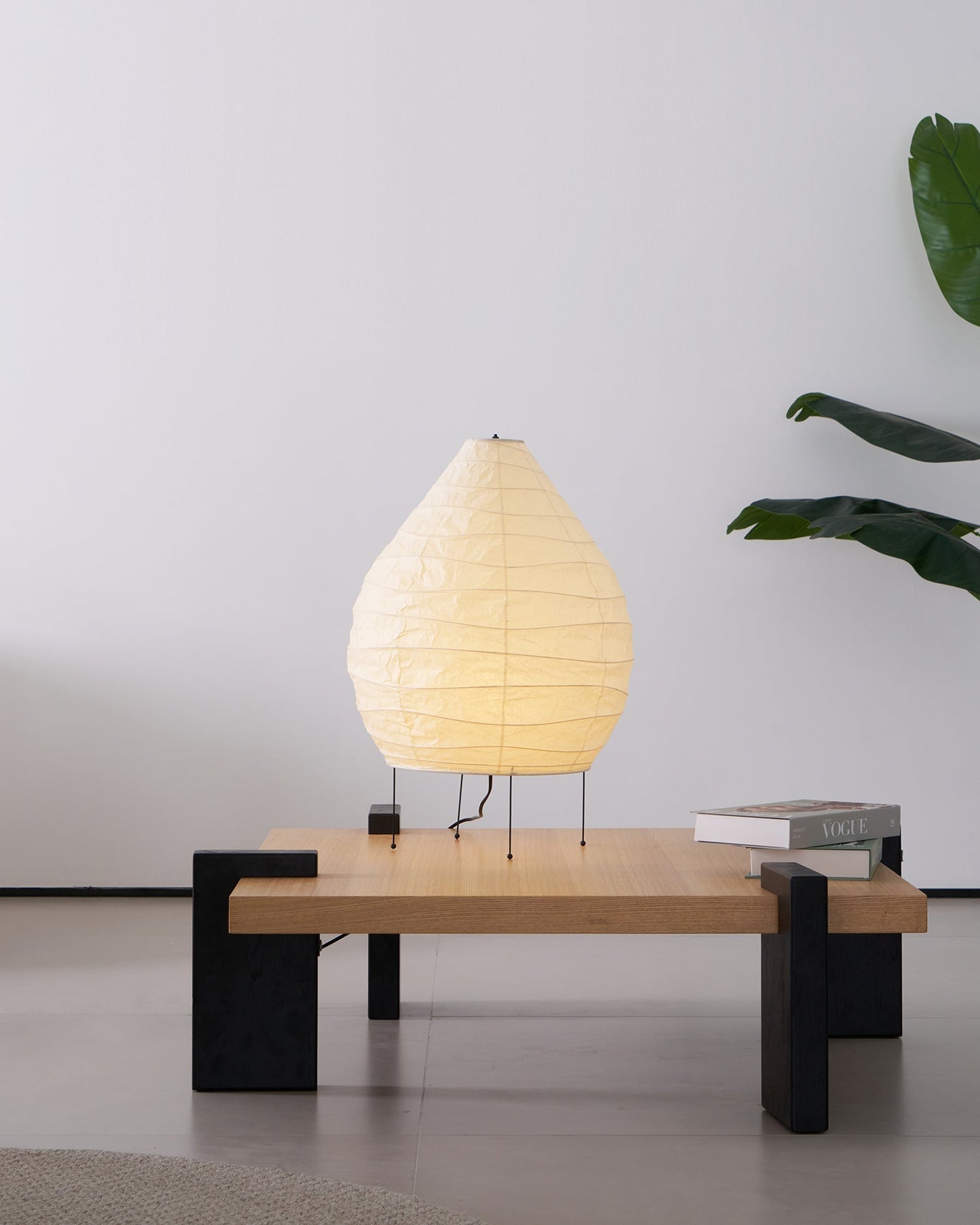 Washi Paper Lantern Table Lamp