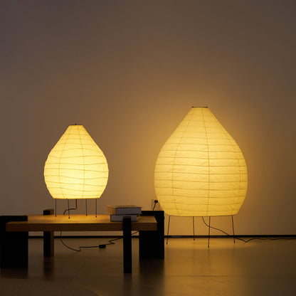 Washi Paper Lantern Table Lamp