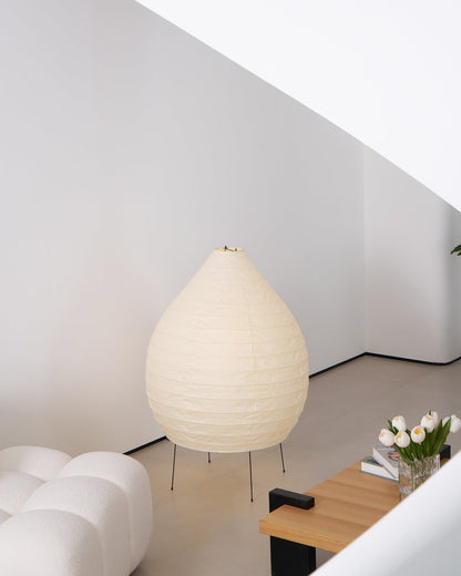 Washi Paper Lantern Floor Lamp