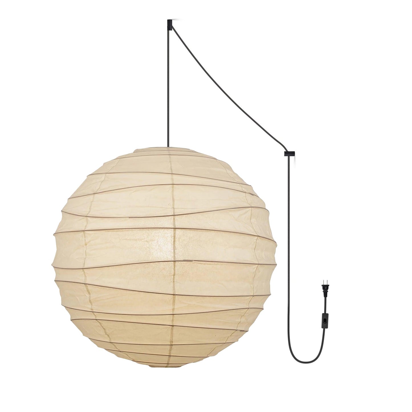 Washi Paper Houselight Pendant Swag Lamp