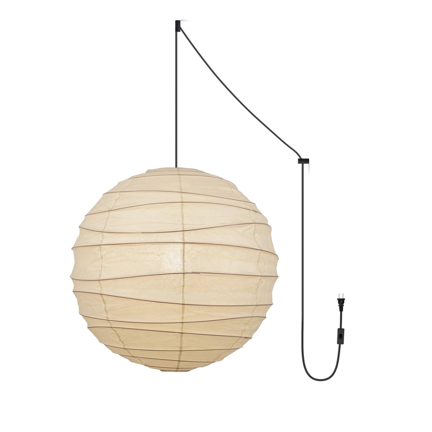 Washi Paper Houselight Pendant Swag Lamp