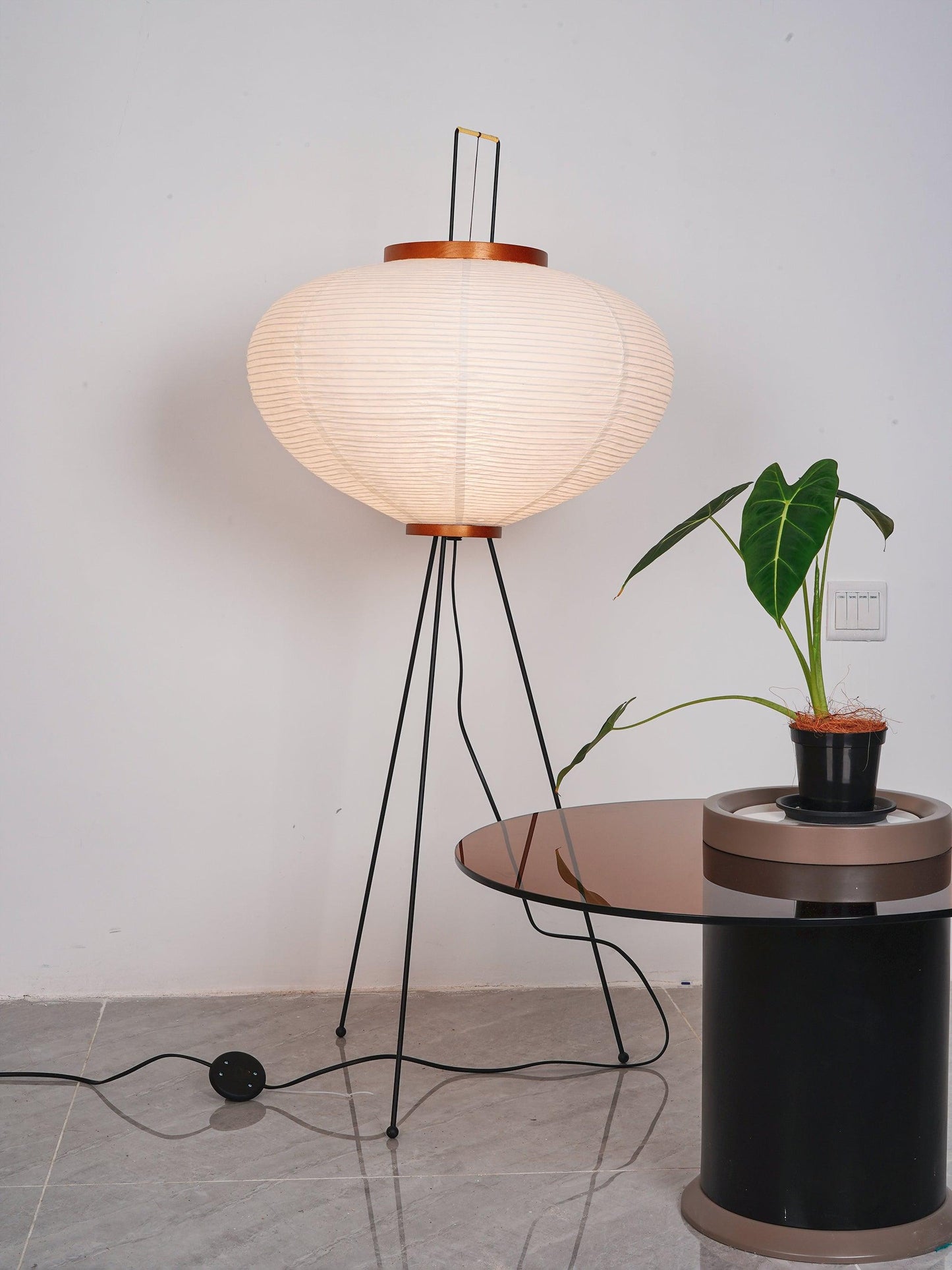 Rice Paper Free-standing Lamp Floor Lamp