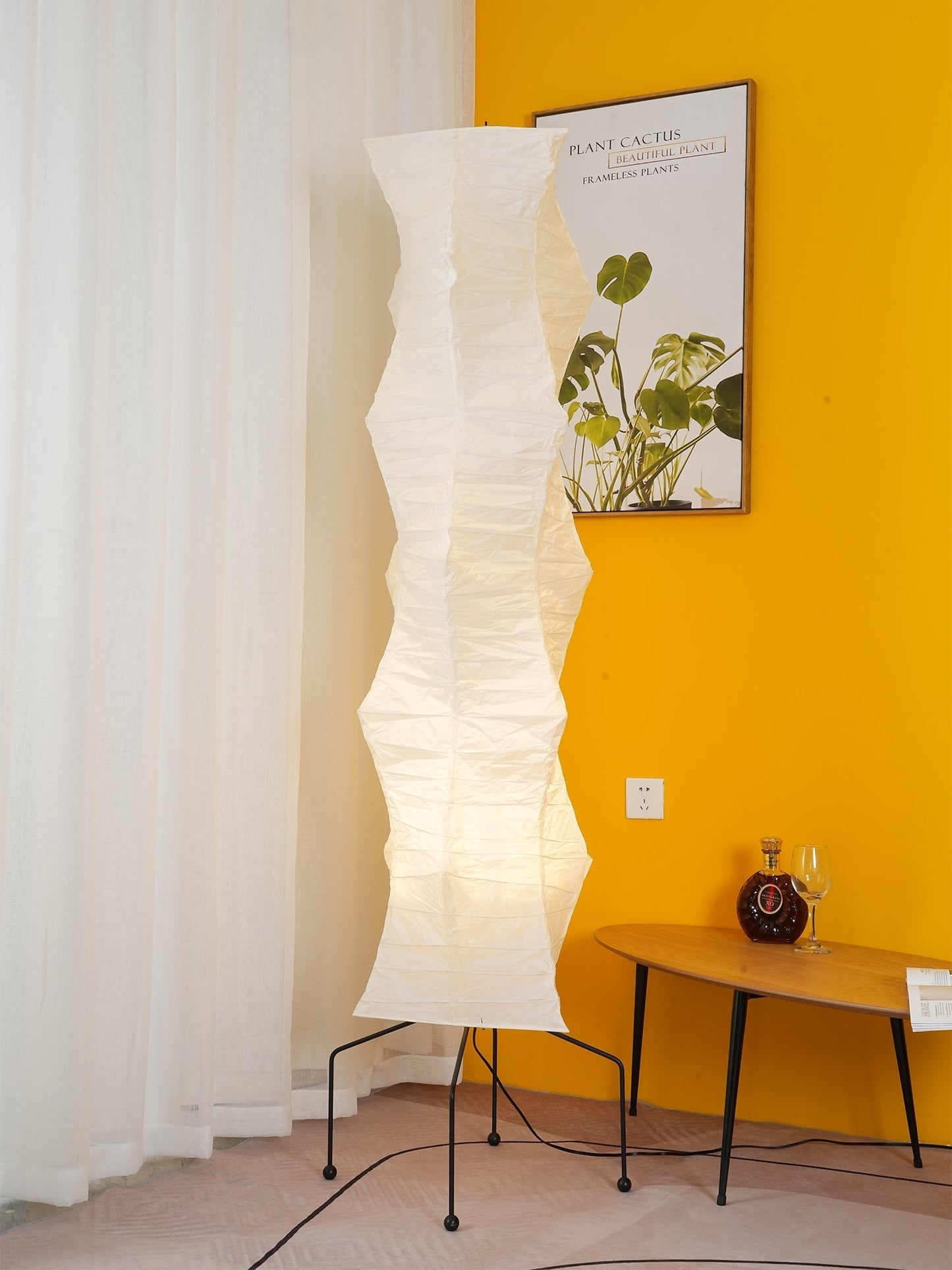 Rice Paper Free-standing Lamp Floor Lamp