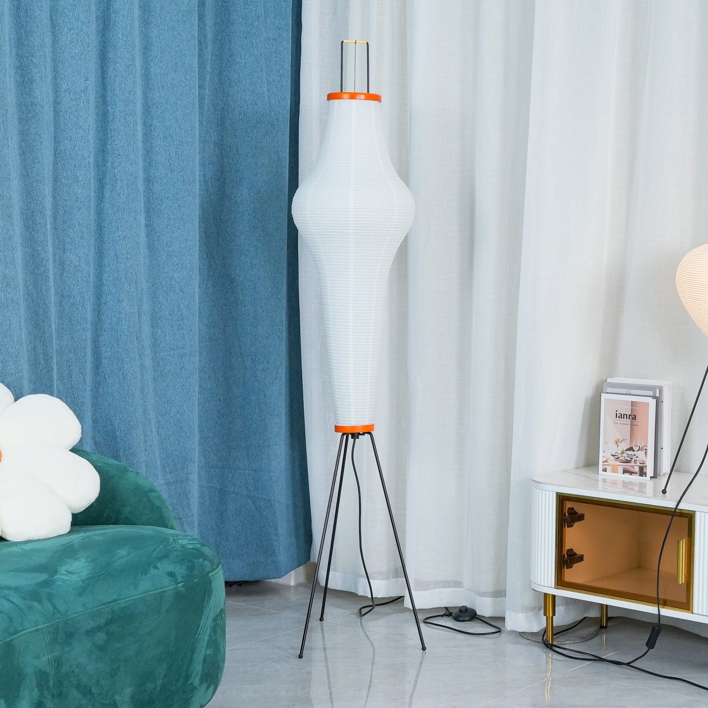 Rice Paper Free-standing Lamp Floor Lamp