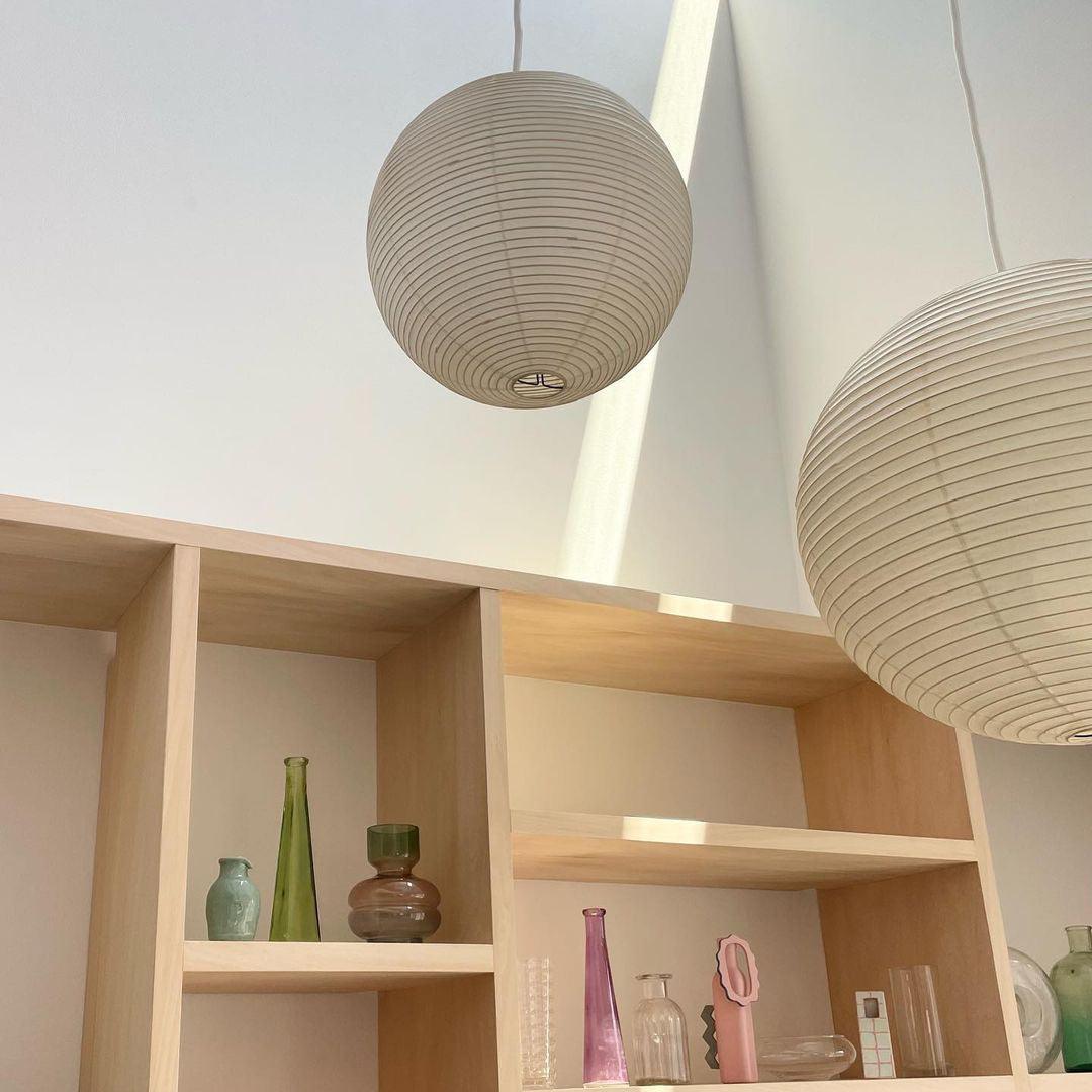 Washi Paper Round Series Ceiling light fitting Pendant Lamp