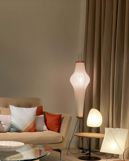 Rice Paper Free-standing Lamp Floor Lamp