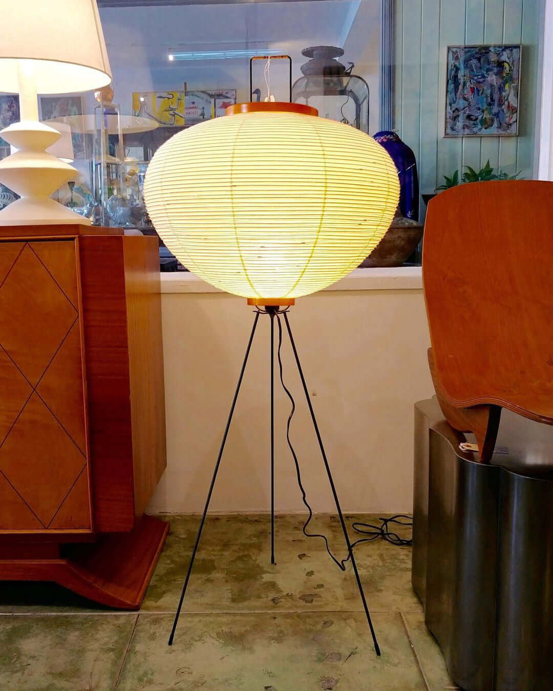 Rice Paper Free-standing Lamp Floor Lamp