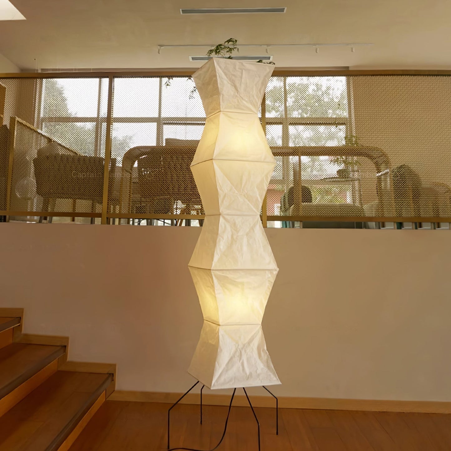 Rice Paper Free-standing Lamp Floor Lamp