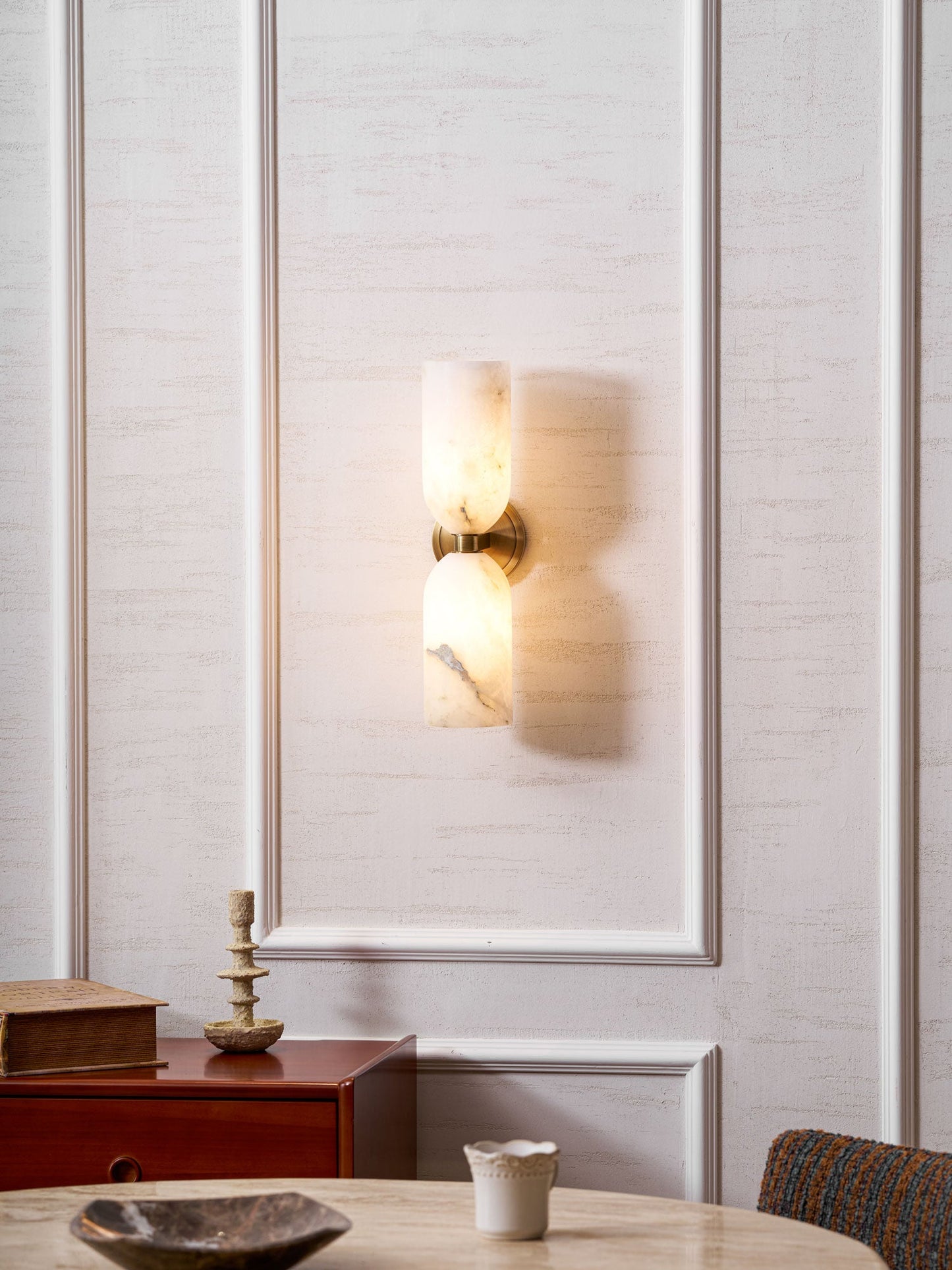 Alabaster Nexus Wall Sconce