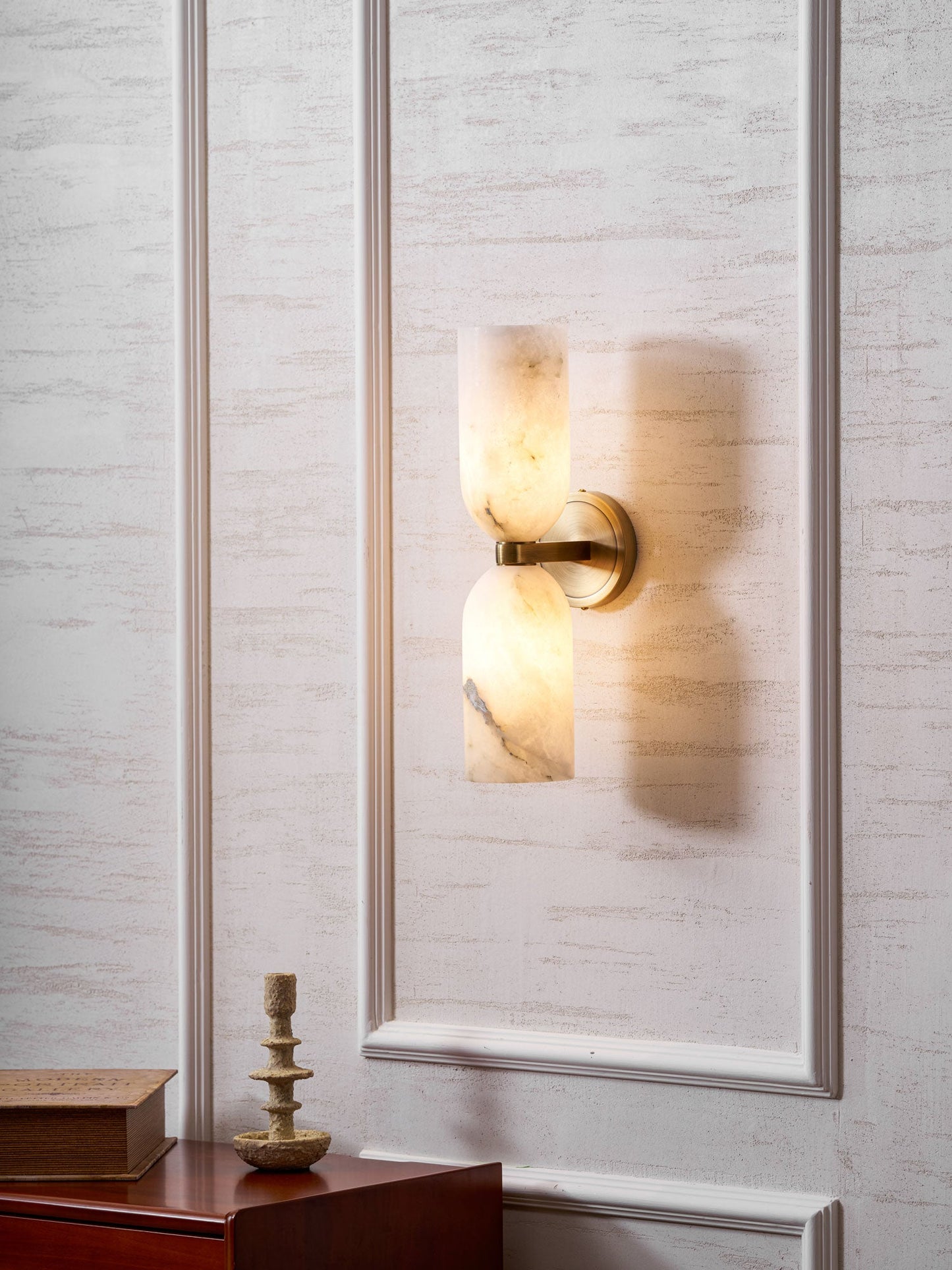 Alabaster Nexus Wall Sconce