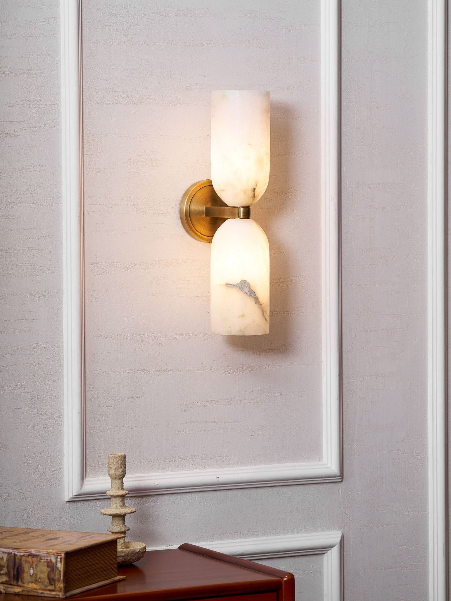Alabaster Nexus Wall Sconce