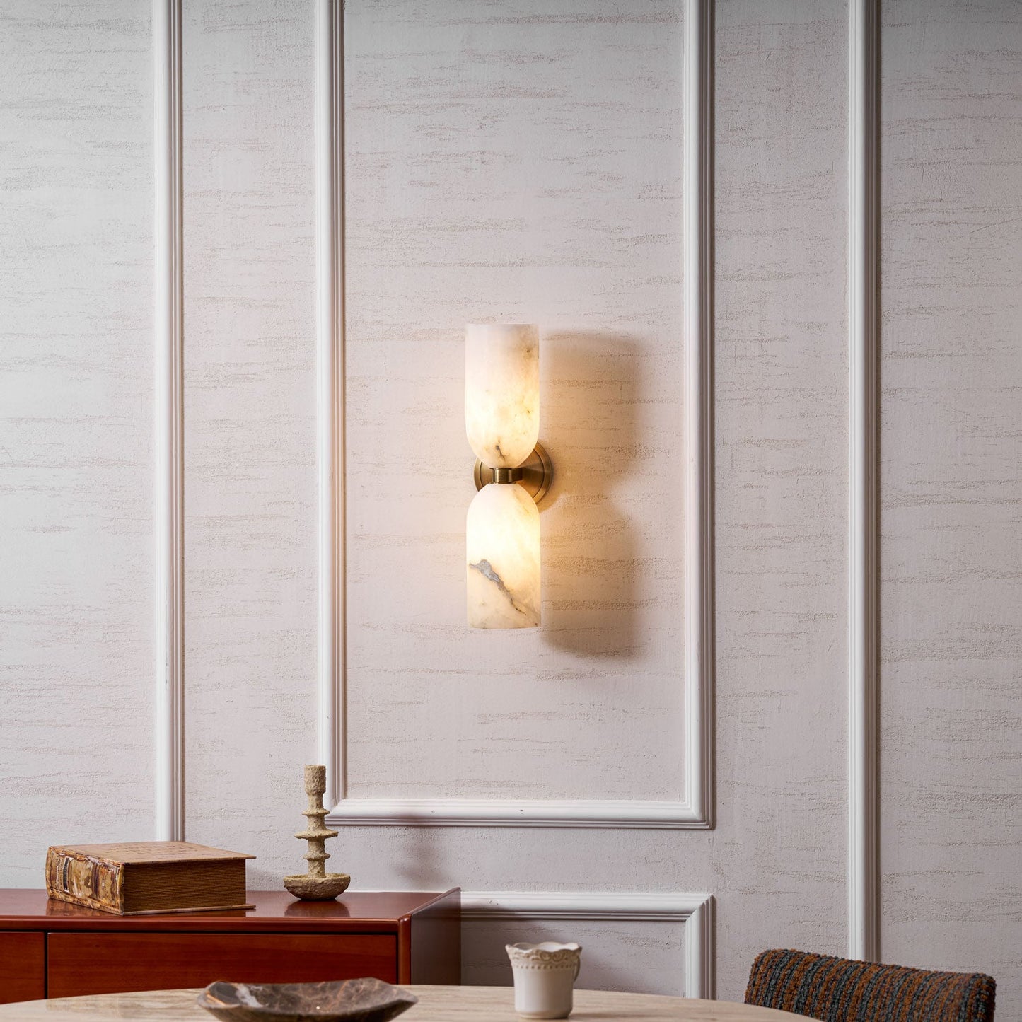Alabaster Nexus Wall Sconce
