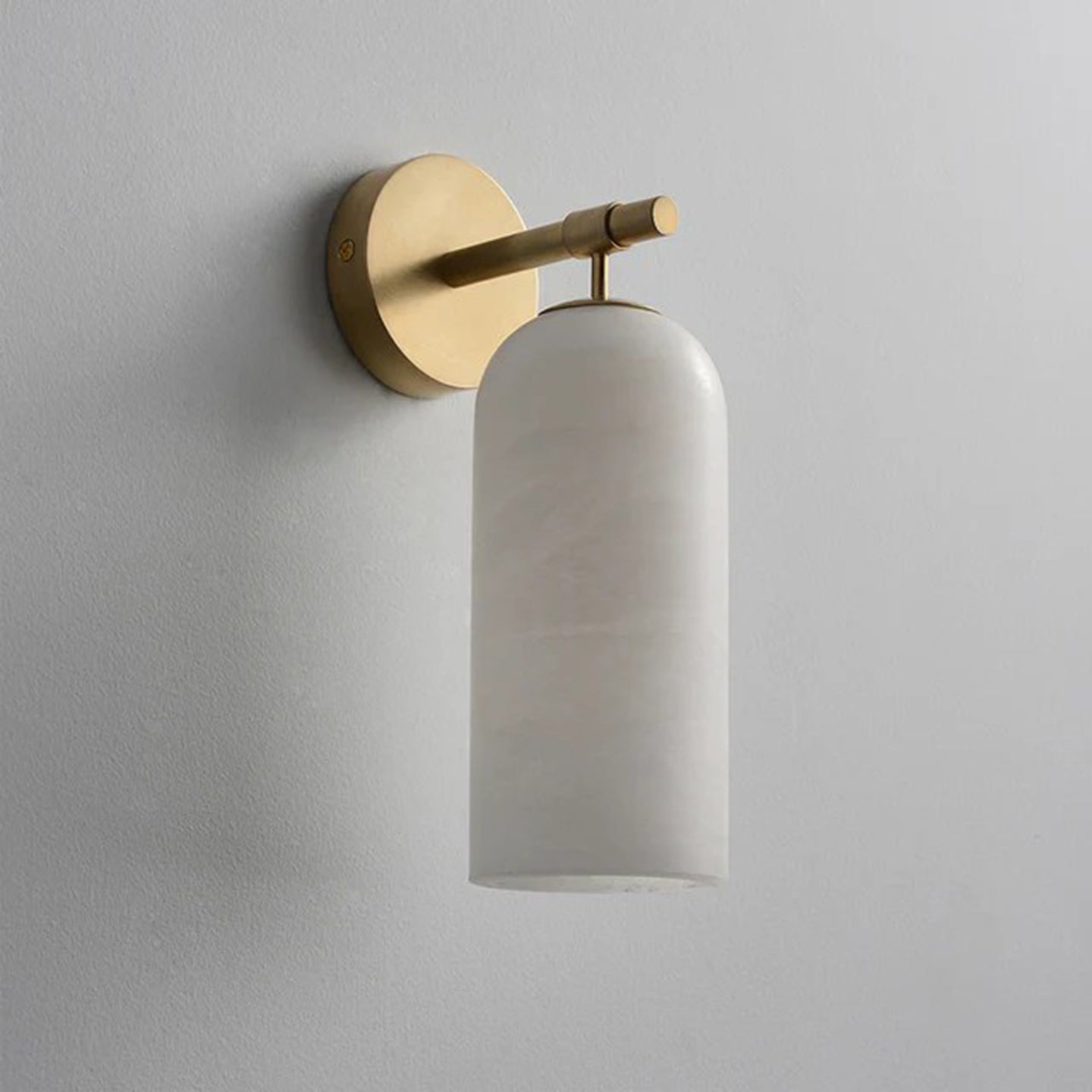Alabaster Pillar Alabaster Wall Sconce
