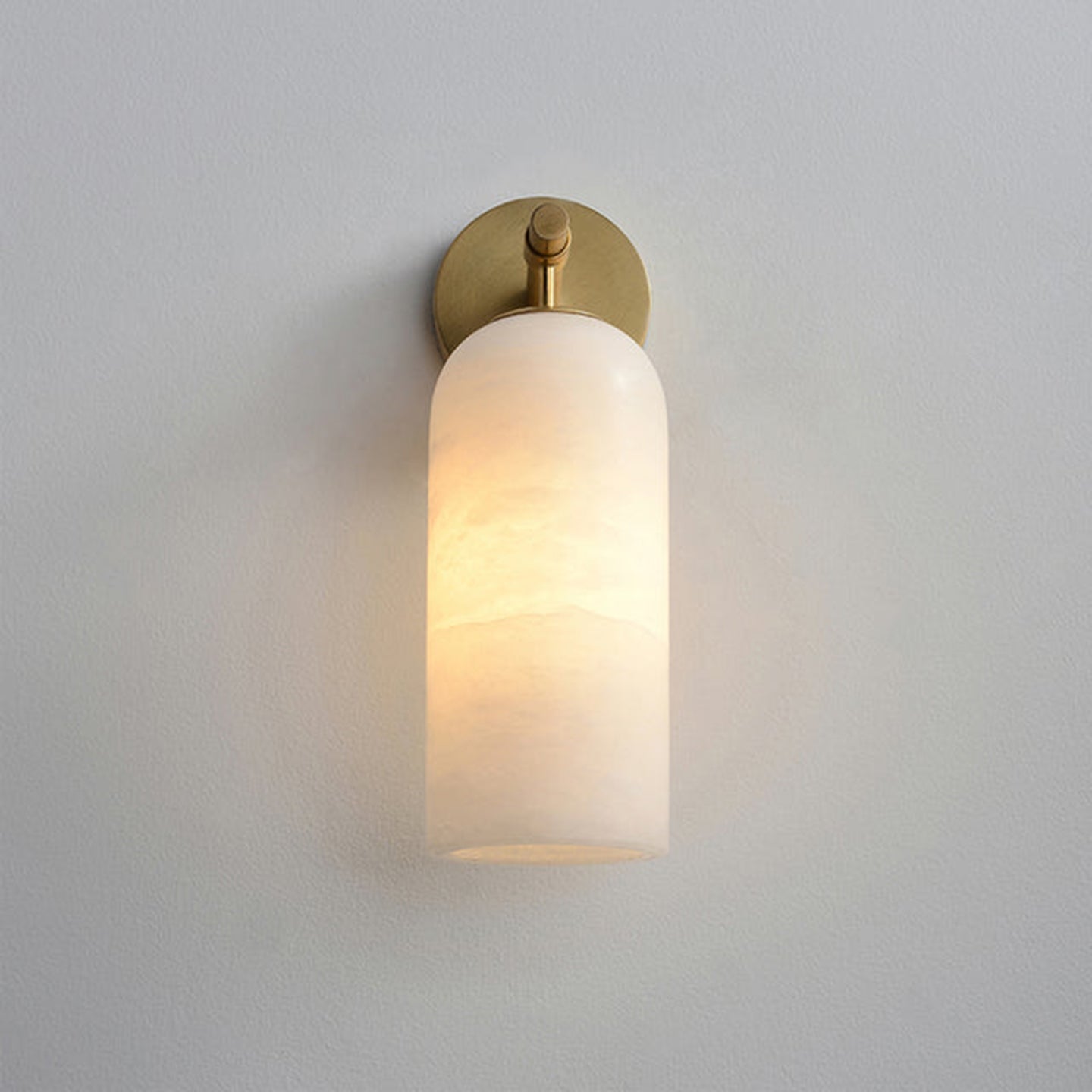 Alabaster Pillar Alabaster Wall Sconce