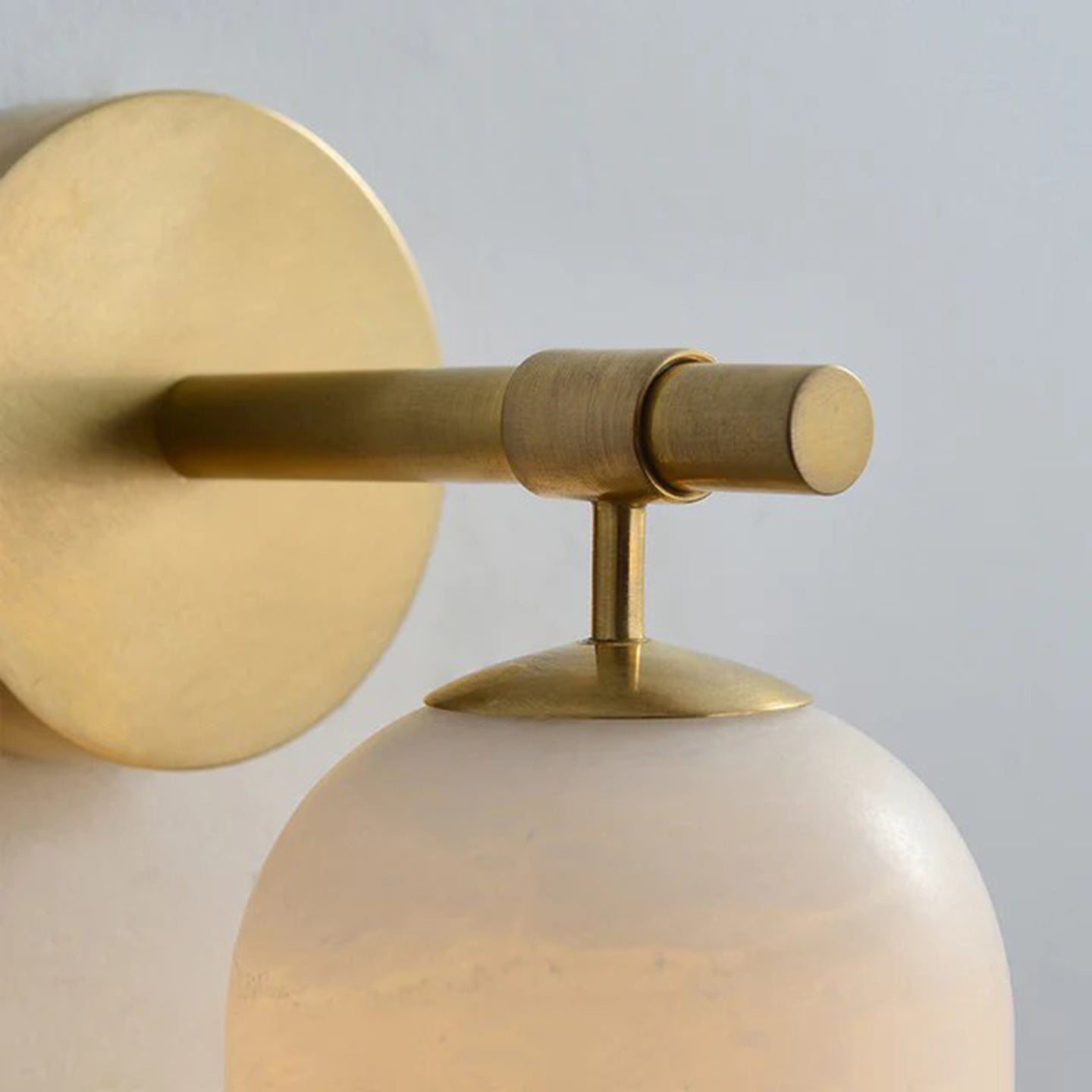 Alabaster Pillar Alabaster Wall Sconce