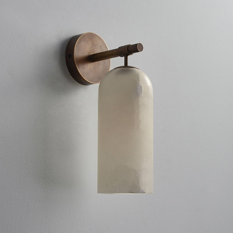 Alabaster Pillar Alabaster Wall Sconce