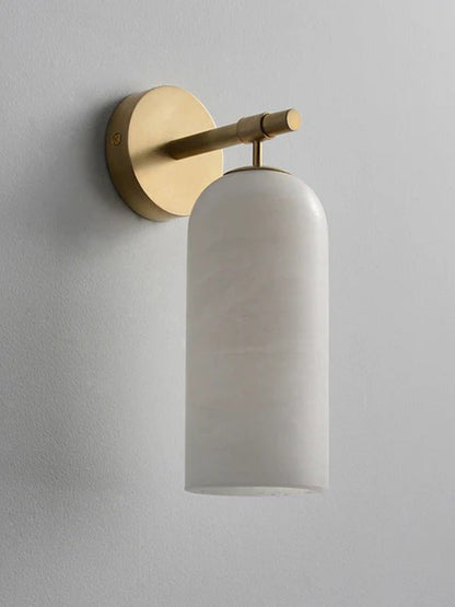 Alabaster Pillar Alabaster Wall Sconce