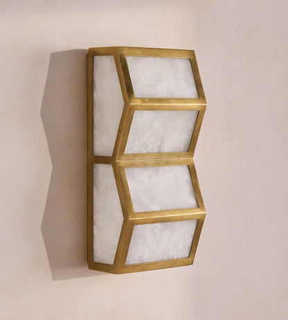 Alabaster Cascade Alabaster Wall Light