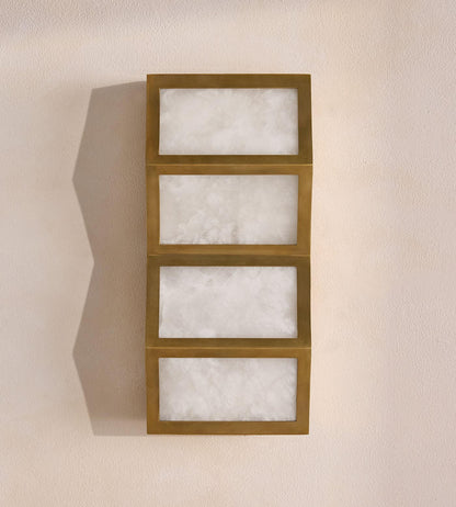 Alabaster Cascade Alabaster Wall Light