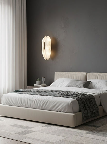 Alabaster Veil Wall Sconce