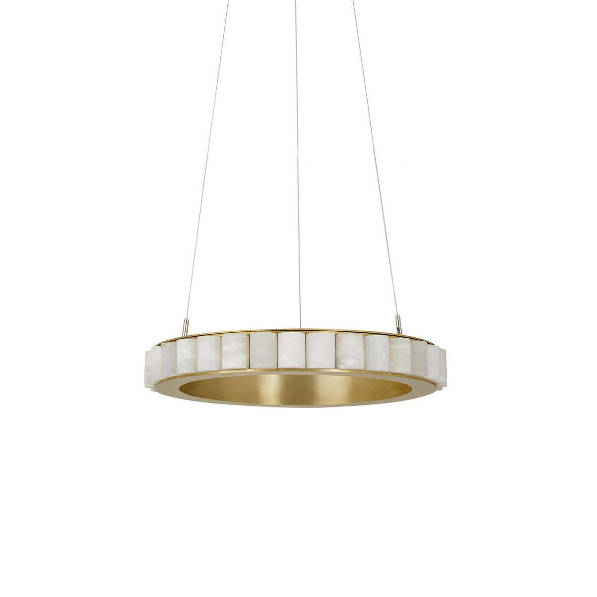 Alabaster Avalon Halo Chandelier