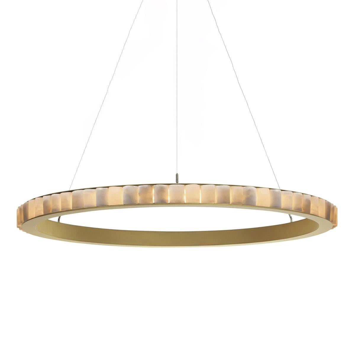 Alabaster Avalon Halo Chandelier