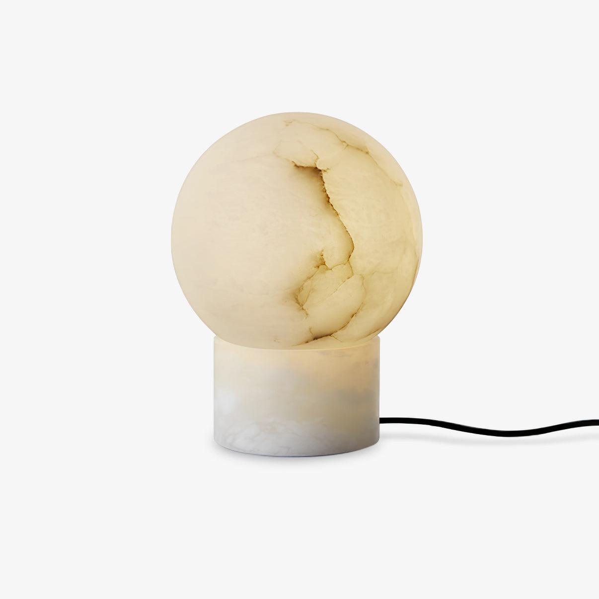 Marble Ball Side table lamp Table Lamp