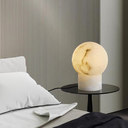 Marble Ball Side table lamp Table Lamp