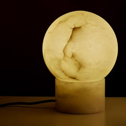 Marble Ball Side table lamp Table Lamp