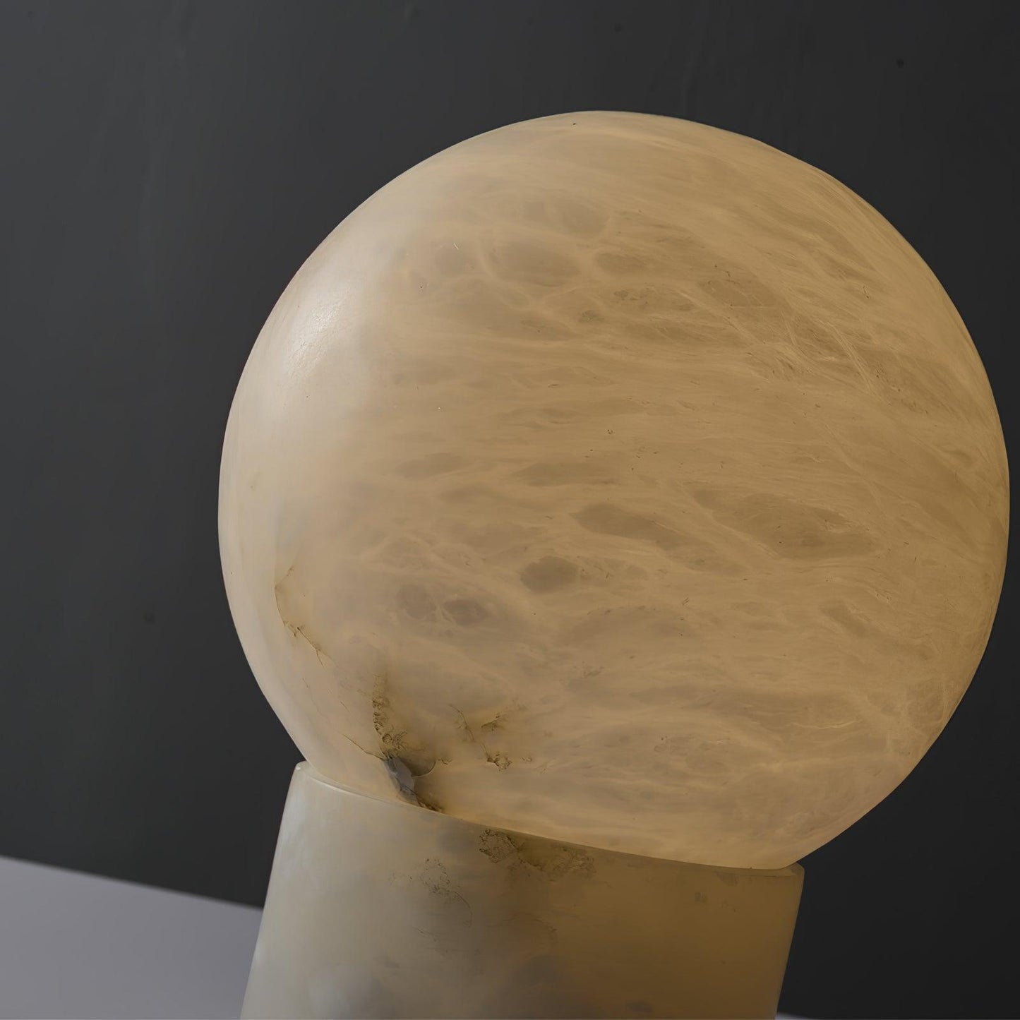 Marble Ball Side table lamp Table Lamp