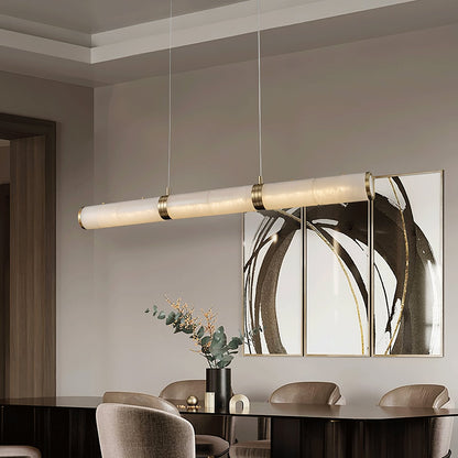 Alabaster Beam Pendant Light