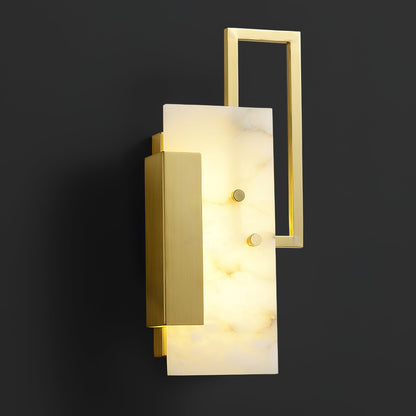 Althea Alabaster Wall Sconce