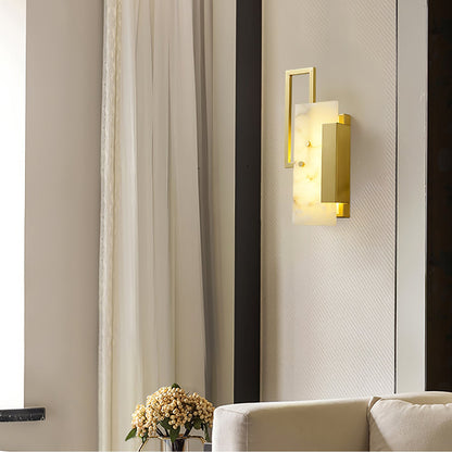 Althea Alabaster Wall Sconce